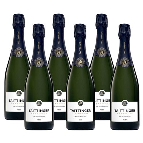 Crate of 6 Taittinger Prelude Grands Crus 75cl